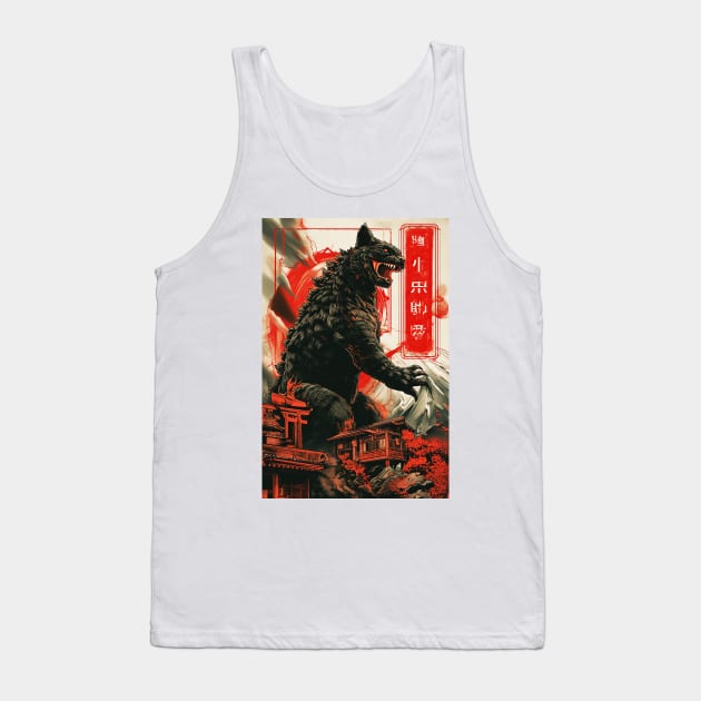 Catzilla! Tank Top by GaudaPrime31